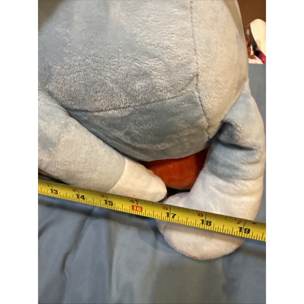 Official Bluey Jumbo Halloween Plush 18" holding pumpkin Pre Owned - Picture 6 of 6